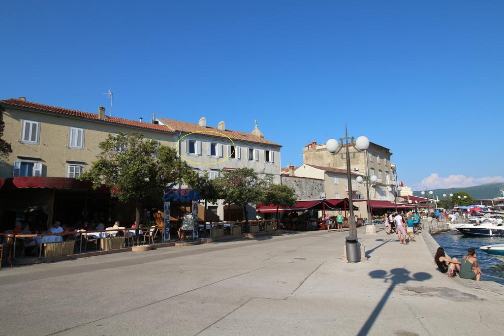 Apartment Ribica Krk Town Exterior foto